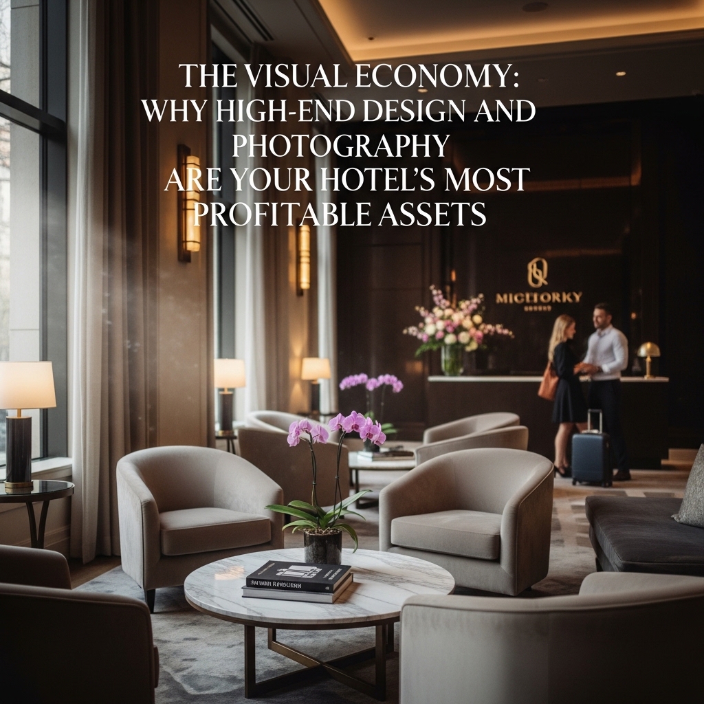 The Visual Economy: Why High-End Design and Photography Are Your Hotel's Most Profitable Assets